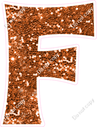 KG 23.5" Individuals - Orange Sparkle F