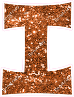 KG 23.5" Individuals - Orange Sparkle I