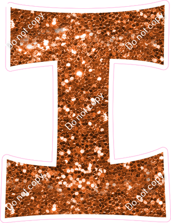 KG 23.5" Individuals - Orange Sparkle I