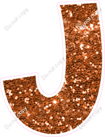 KG 23.5" Individuals - Orange Sparkle J