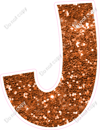 KG 23.5" Individuals - Orange Sparkle J