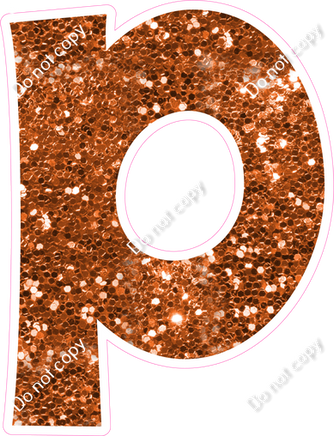 KG 23.5" Individuals - Orange Sparkle P