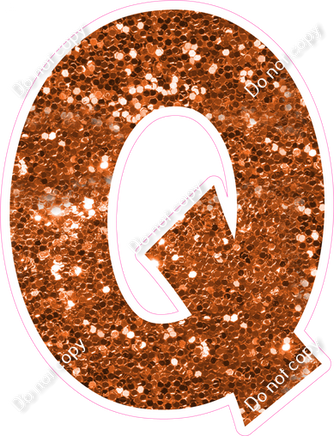 KG 23.5" Individuals - Orange Sparkle Q