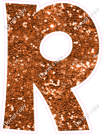 KG 23.5" Individuals - Orange Sparkle R