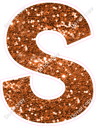 KG 23.5" Individuals - Orange Sparkle S