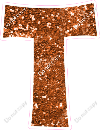 KG 23.5" Individuals - Orange Sparkle T
