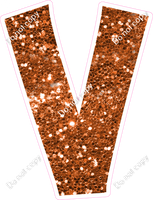 KG 23.5" Individuals - Orange Sparkle V