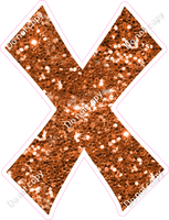 KG 23.5" Individuals - Orange Sparkle X