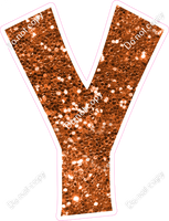KG 23.5" Individuals - Orange Sparkle Y