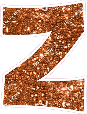 KG 23.5" Individuals - Orange Sparkle Z