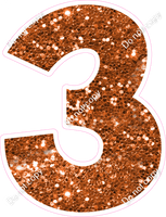 KG 23.5" Individuals - Orange Sparkle 3