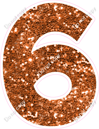 KG 23.5" Individuals - Orange Sparkle 6