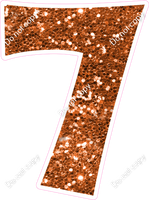 KG 23.5" Individuals - Orange Sparkle 7