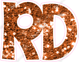 KG 23.5" Individuals - Orange Sparkle RD
