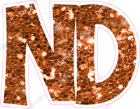 KG 23.5" Individuals - Orange Sparkle ND