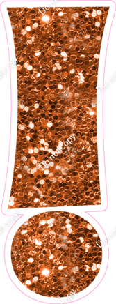 KG 23.5" Individuals - Orange Sparkle !