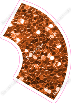KG 23.5" Individuals - Orange Sparkle Apostrophe