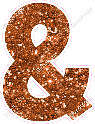 KG 23.5" Individuals - Orange Sparkle &