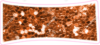 KG 23.5" Individuals - Orange Sparkle Dash
