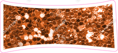KG 23.5" Individuals - Orange Sparkle Dash