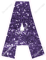 KG 23.5" Individuals - Purple Sparkle A
