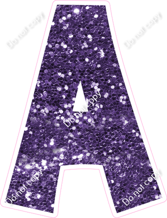 KG 23.5" Individuals - Purple Sparkle A
