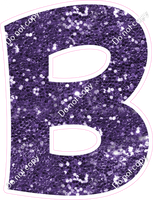KG 23.5" Individuals - Purple Sparkle B