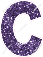 KG 23.5" Individuals - Purple Sparkle C