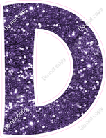 KG 23.5" Individuals - Purple Sparkle D