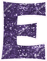 KG 23.5" Individuals - Purple Sparkle E