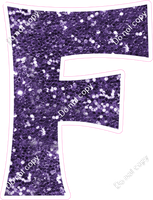 KG 23.5" Individuals - Purple Sparkle F
