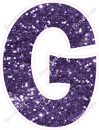 KG 23.5" Individuals - Purple Sparkle G