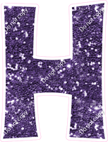KG 23.5" Individuals - Purple Sparkle H