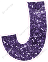 KG 23.5" Individuals - Purple Sparkle J