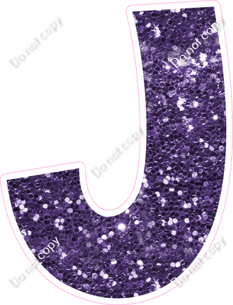 KG 23.5" Individuals - Purple Sparkle J