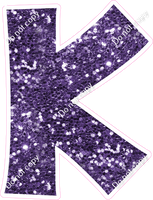 KG 23.5" Individuals - Purple Sparkle K