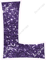 KG 23.5" Individuals - Purple Sparkle L