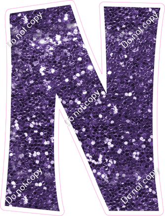 KG 23.5" Individuals - Purple Sparkle N