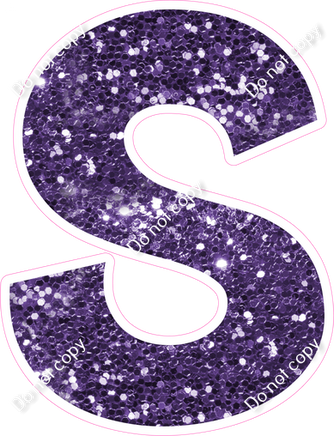 KG 23.5" Individuals - Purple Sparkle S