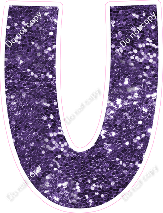 KG 23.5" Individuals - Purple Sparkle U