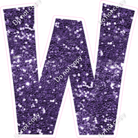 KG 23.5" Individuals - Purple Sparkle W