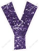 KG 23.5" Individuals - Purple Sparkle Y