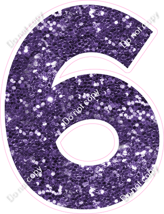 KG 23.5" Individuals - Purple Sparkle 6