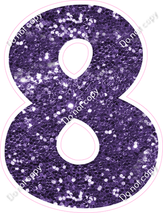 KG 23.5" Individuals - Purple Sparkle 8