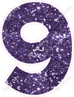 KG 23.5" Individuals - Purple Sparkle 9