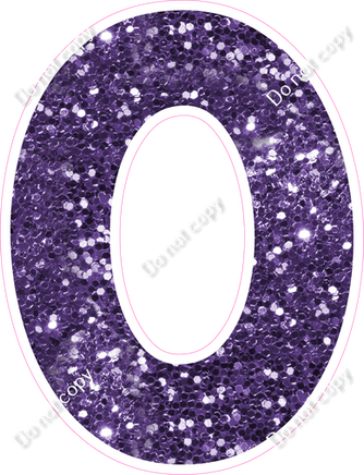 KG 23.5" Individuals - Purple Sparkle