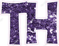 KG 23.5" Individuals - Purple Sparkle TH