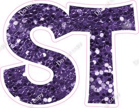 KG 23.5" Individuals - Purple Sparkle ST