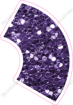 KG 23.5" Individuals - Purple Sparkle Apostrophe