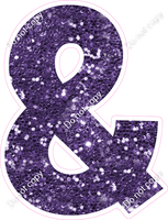 KG 23.5" Individuals - Purple Sparkle &